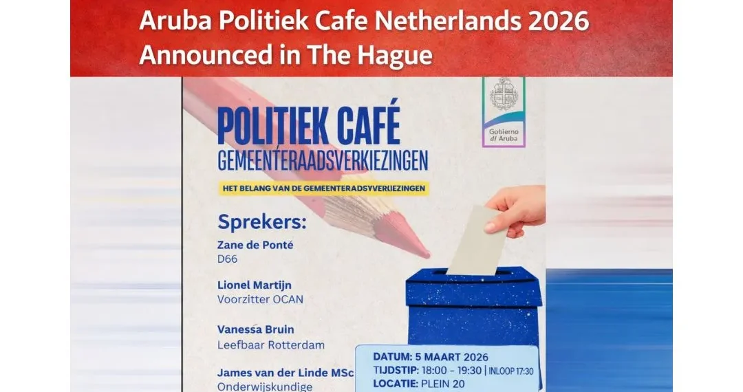Aruba Politiek Cafe Netherlands 2026 Announced in The Hague carnival cruise line donates 15 (10)
