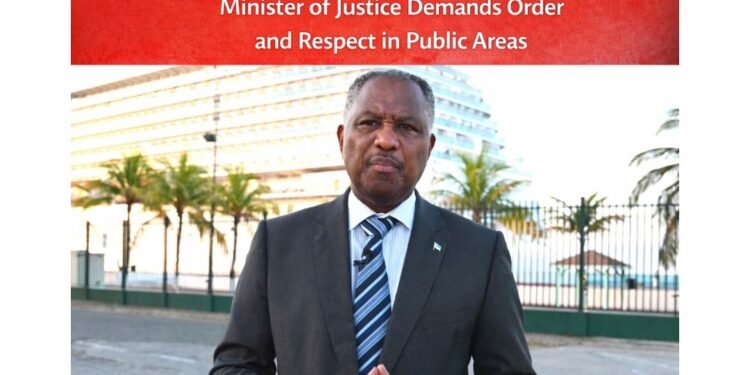 Minister of Justice Demands Order and Respect in Public Areas carnival cruise line donates 15 2026 02 13t000727.327