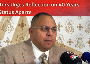Pieters Calls for Reflection on Aruba’s 40 Years of Status Aparte and Autonomy