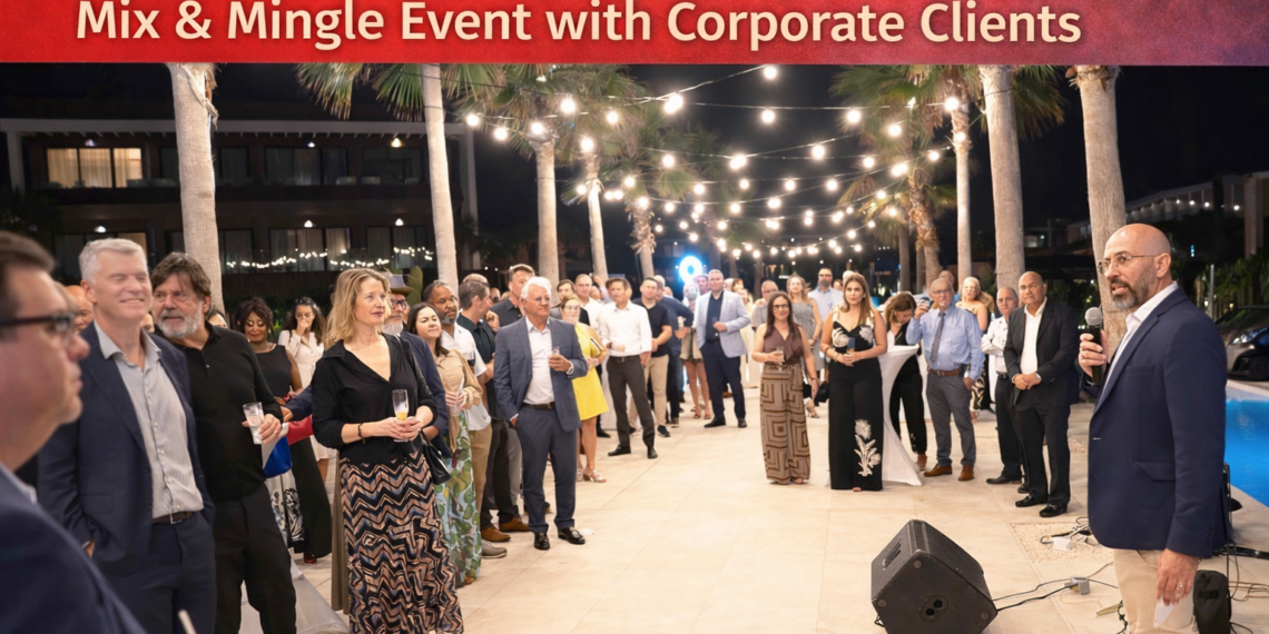 Aruba Bank Hosts Business Mix & Mingle with Corporate Clients