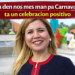 Carnaval ta un celebracion positivo