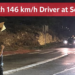 Police Catch 146 km/h Driver at Sero Tijshi 146 km/h Driver