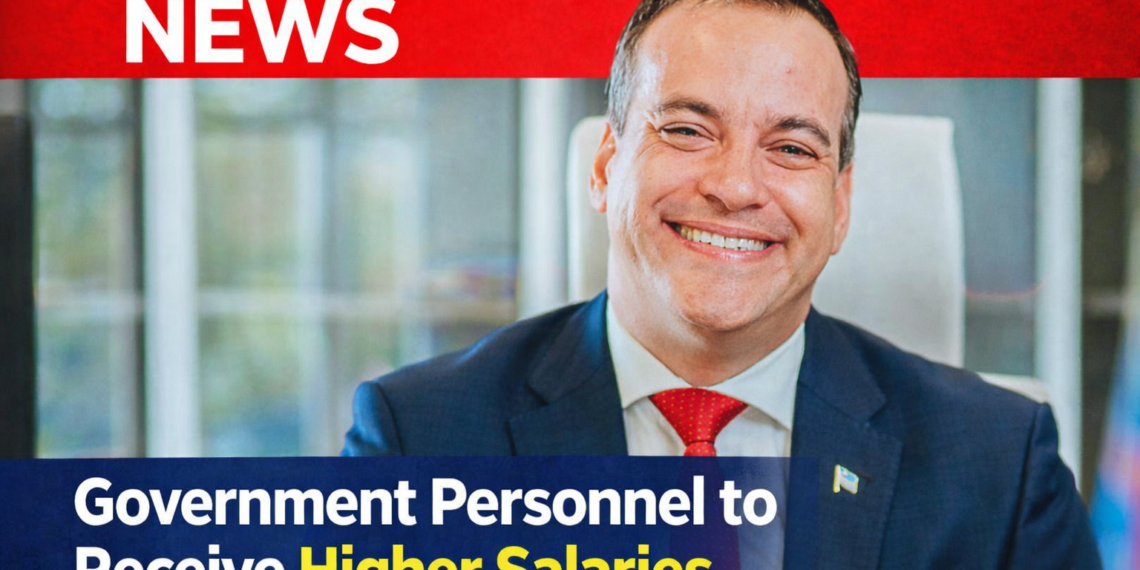 Government personnel salary increase in Aruba