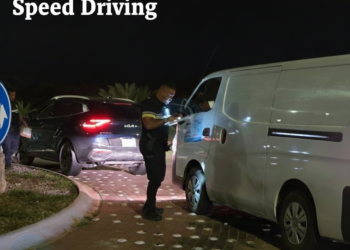 Police Fine 44 Drivers for High-Speed Driving