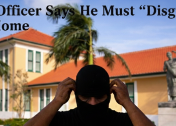 Police Must Disguise to Leave Home