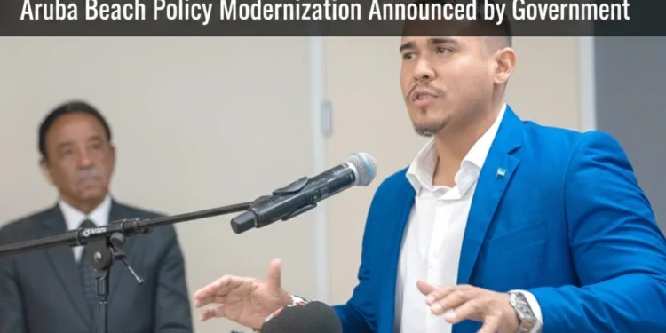 Aruba Beach Policy Modernization Announced by Government