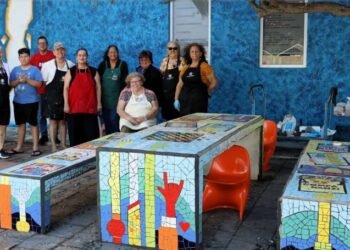 National Library 75 Years Mosaic