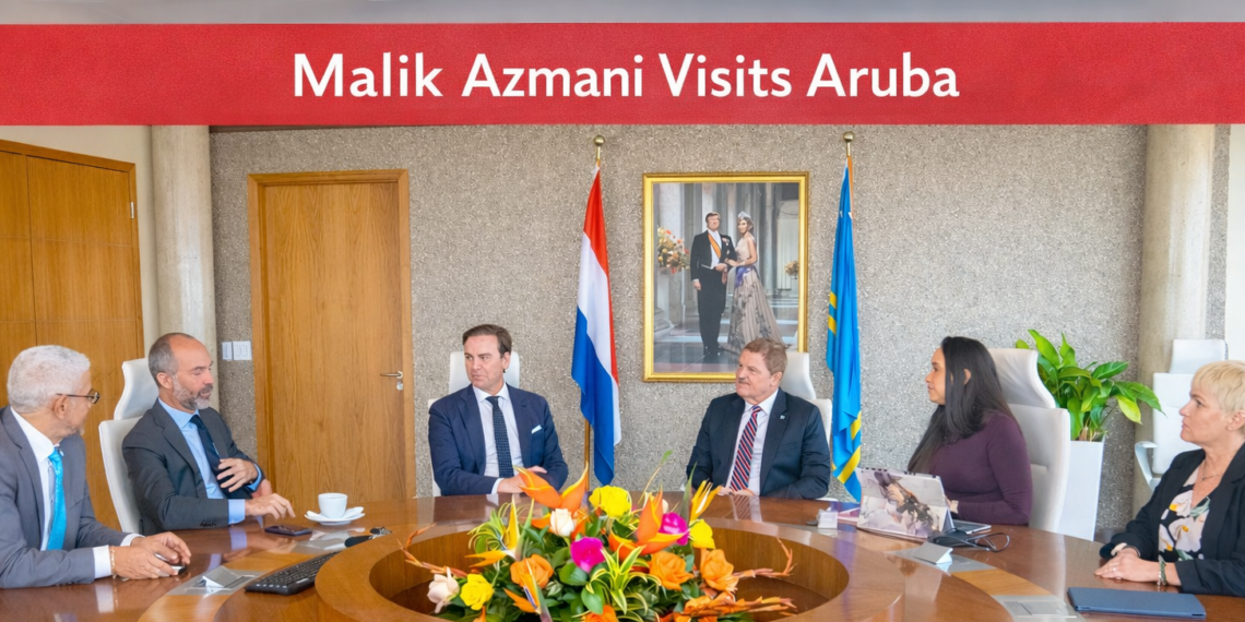 Malik Azmani Visits Aruba Malik Azmani Visits Aruba