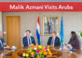 Malik Azmani Visits Aruba