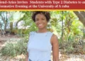 Nurianne vd Griend-Arias Invites Students with Type 2 Diabetes to an Informative Evening at the University of Aruba University of Aruba