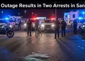 Power Outage Results in Two Arrests in San Nicolas