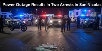 Power Outage Results in Two Arrests in San Nicolas