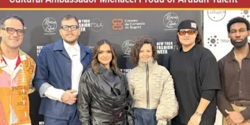 Cultural Ambassador Michael Lampe Proud of Aruban Talent Cultural Ambassador Michael