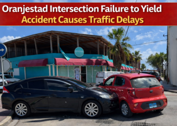 Oranjestad Intersection Failure to Yield Accident