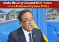 Aruba housing demand 8000 homes crisis