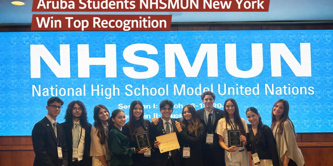 Aruba students NHSMUN New York