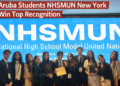 Aruba Students NHSMUN New York Win Top Recognition Aruba students NHSMUN New York