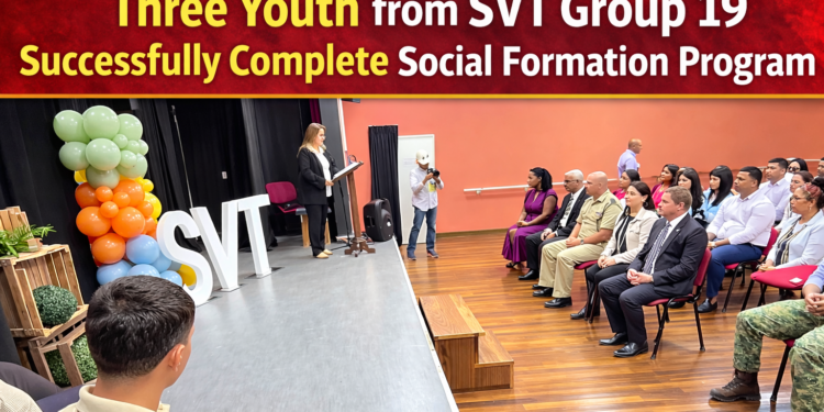 Three Youth from SVT Group 19 Complete Program
