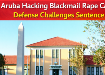 Aruba hacking blackmail rape case defense