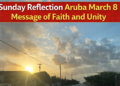 Sunday reflection Aruba March 8