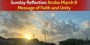 Sunday reflection Aruba March 8