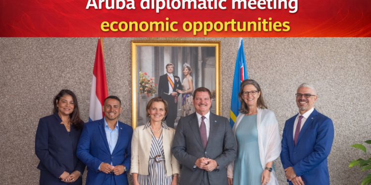 Aruba diplomatic meeting economic opportunities