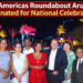 Las Americas Roundabout Aruba illuminated