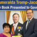 Esmeralda Tromp-Jacobs New Book Presented to Governor Esmeralda Tromp-Jacobs new book