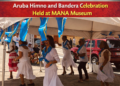Aruba Himno and Bandera celebration