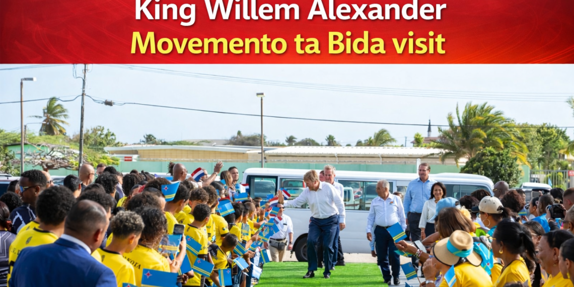 King Willem Alexander Movemento ta Bida visit