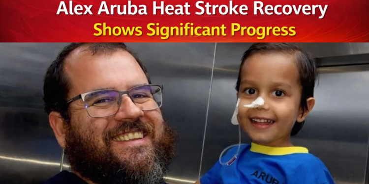 Alex Aruba Heat Stroke Recovery Shows Progress