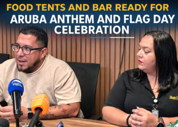Aruba Anthem and Flag Day celebration
