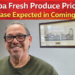 Aruba Fresh Produce Prices Increase Expected in Coming Weeks