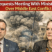 MEP Requests Meeting With Minister Wever Over Middle East Conflict