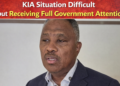 KIA Situation Difficult but Receiving Full Government Attention