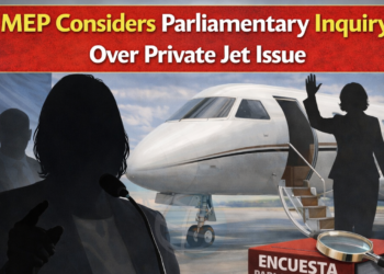 MEP parliamentary inquiry Aruba private jet