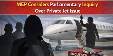 MEP parliamentary inquiry Aruba private jet