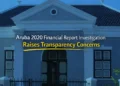aruba 2020 financial report investigation raises transparency concerns