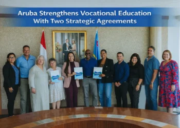 aruba strengthens vocational education with two strategic agreements