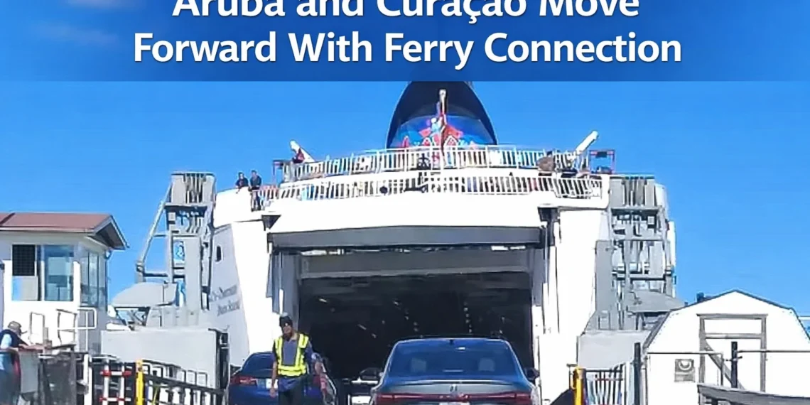 aruba and curaçao move forward with ferry connection