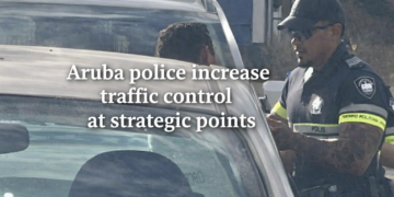 Aruba police increase traffic control at strategic points aruba police