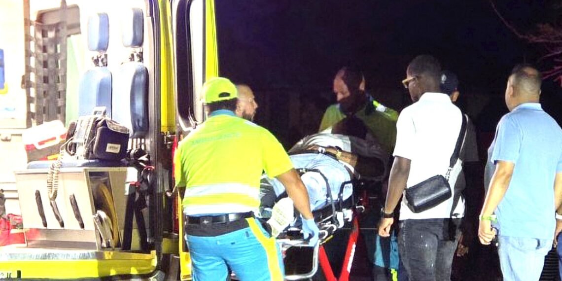 Avenida Nelson Oduber accident Aruba