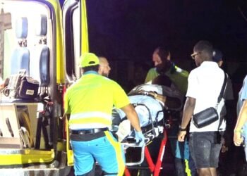 Avenida Nelson Oduber accident Aruba