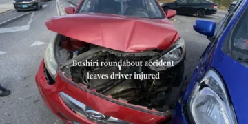 Bushiri roundabout accident leaves driver injured caraccident