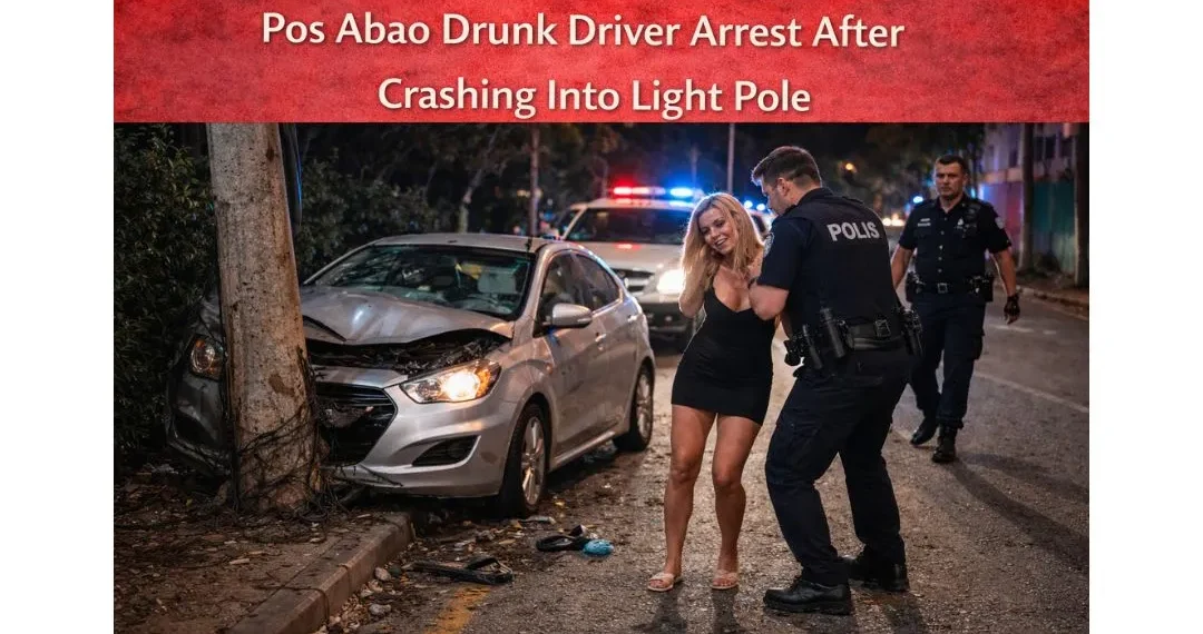 Pos Abao Drunk Driver Arrest After Crashing Into Light Pole carnival cruise line donates 15 (30)