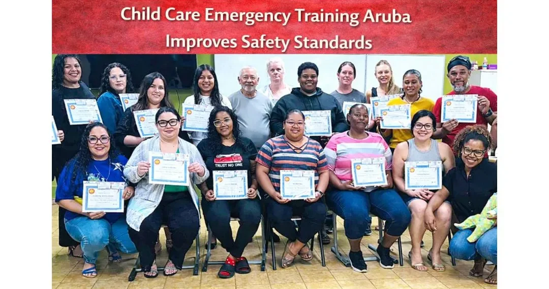 Child Care Emergency Training Aruba Improves Safety Standards carnival cruise line donates 15 (45)