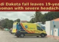 Misa di Dakota fall leaves 19-year-old woman with severe headache final