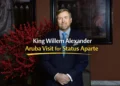 king willem alexander aruba visit for status aparte