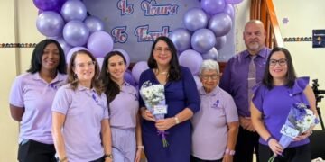 Epilepsy Foundation Aruba Purple Day Celebrates Awareness at Paso pa Futuro purple day at sppf 3 large (1)