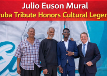 Julio Euson mural Aruba tribute